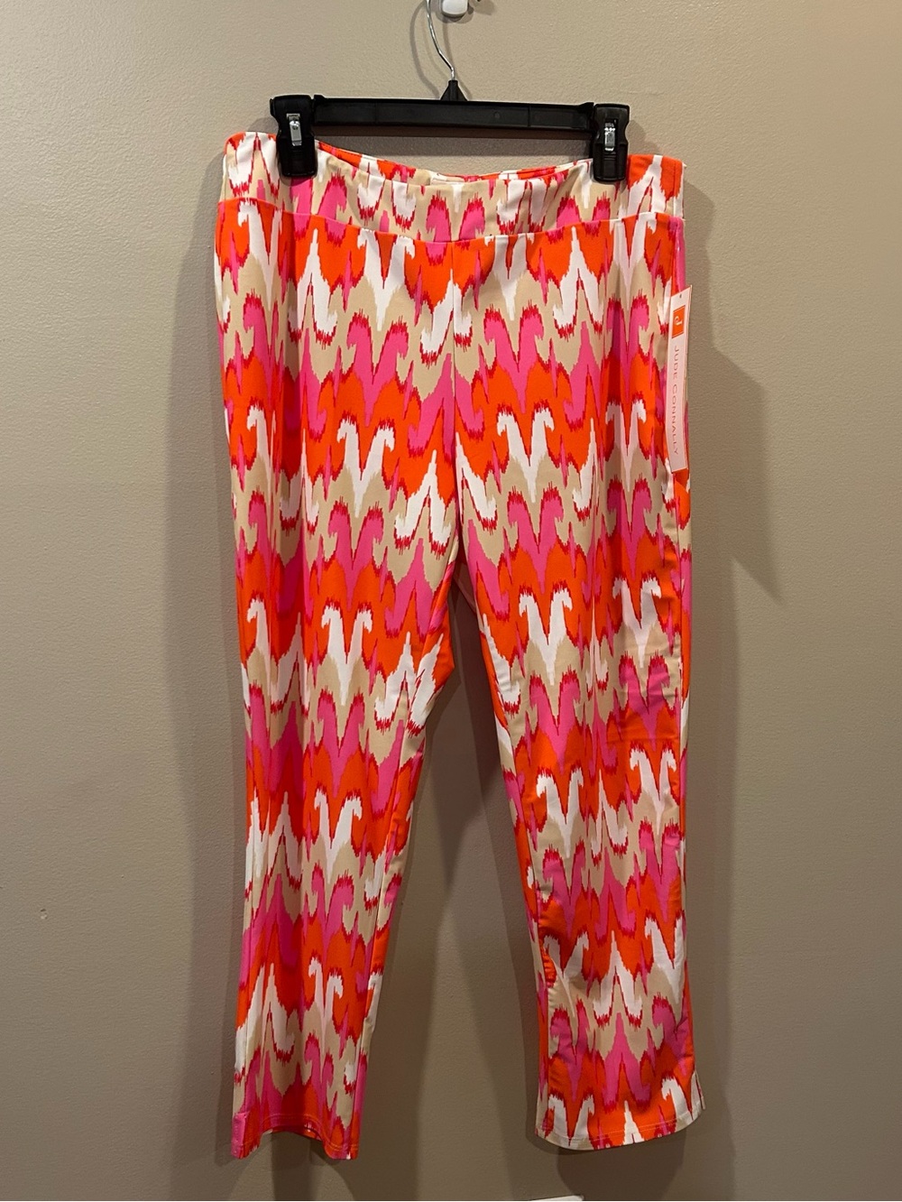Jude Connally Lucia Paradise Ikat Print Jude Cloth Ankle Pants